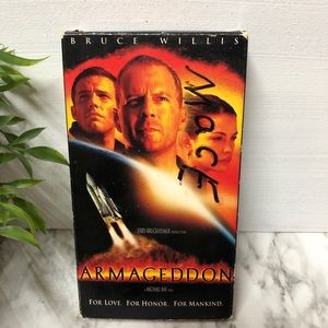 Armageddon: Bruce Willis VHS
